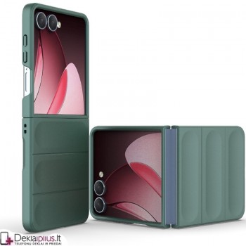 Magic Shield plastikinis dėklas- žalias (Samsung Galaxy Z Flip 7) Magic Shield plastikinis dėklas- žalias (Samsung Galaxy Z Flip 7)